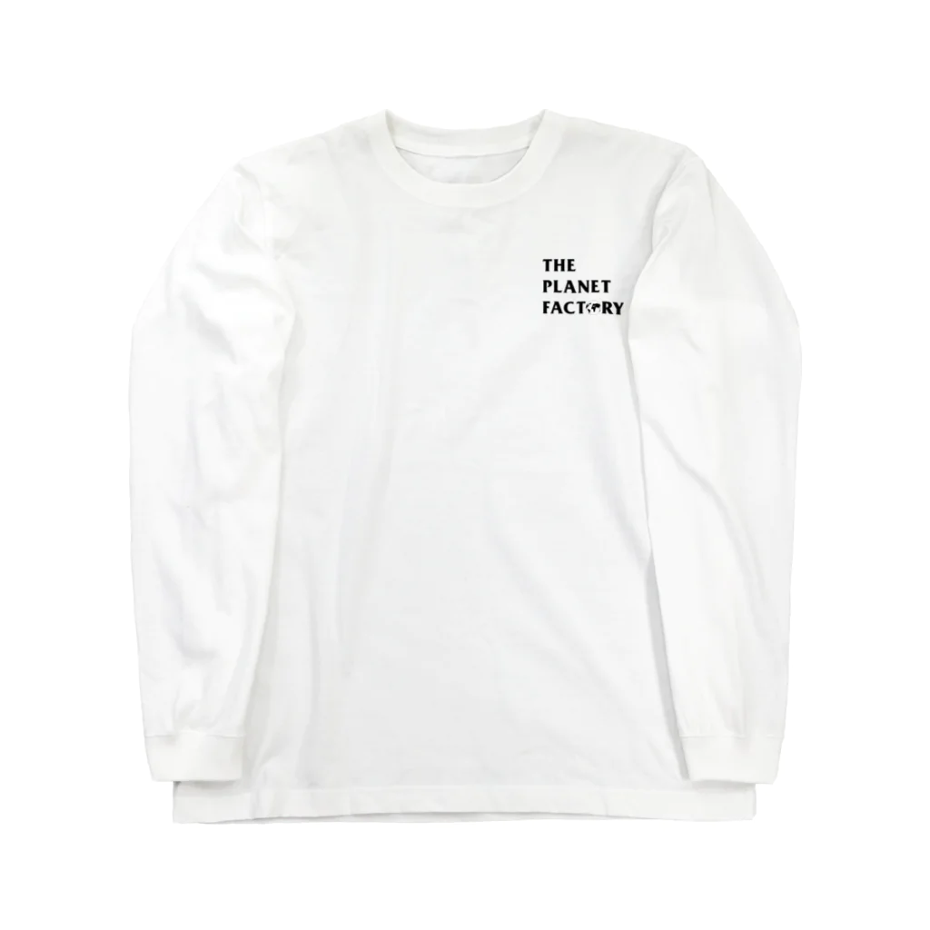 theplanetfactoryのlogo Long Sleeve T-Shirt