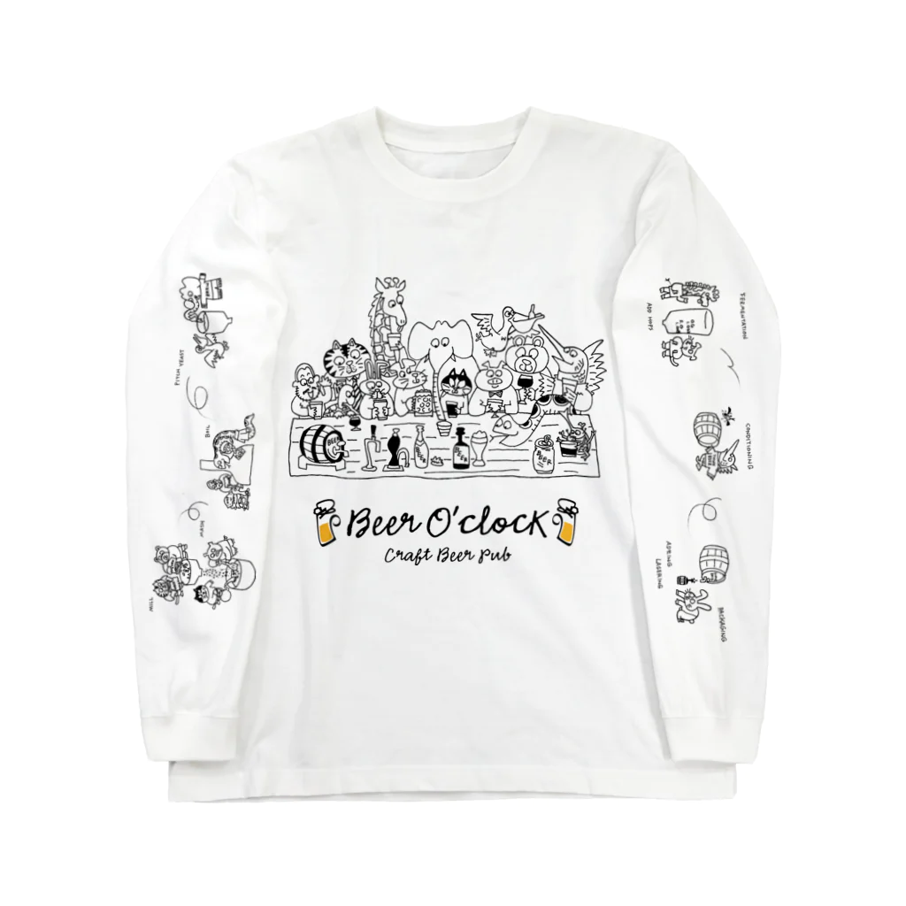 BeerOclockのBeerO'clock ロングスリーブTシャツ ロングスリーブTシャツ