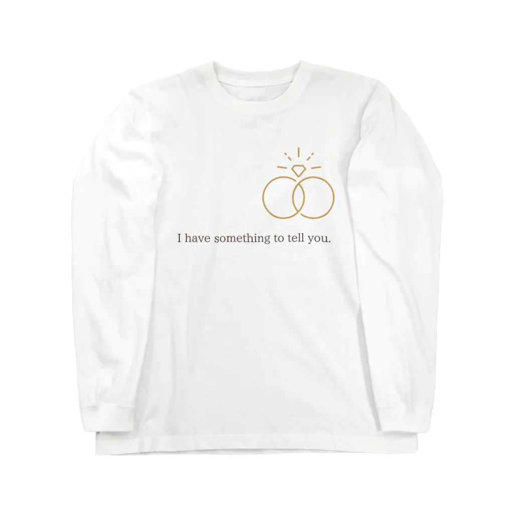 線点素／sentenceの君へ Long Sleeve T-Shirt