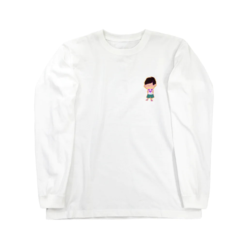 おかりなのライブキッズくんのライブのひ Long Sleeve T-Shirt