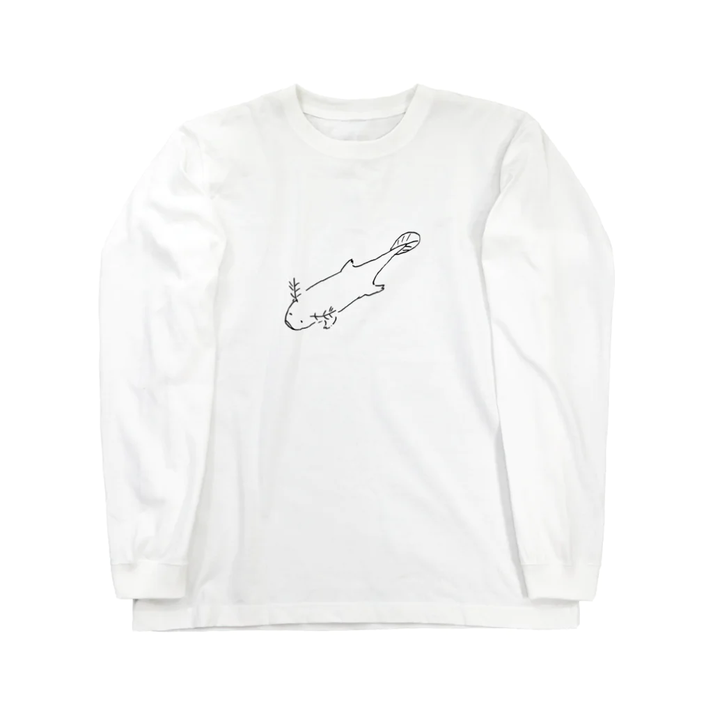 ジンギス＝カンのなんか違うウーパールーパー Long Sleeve T-Shirt