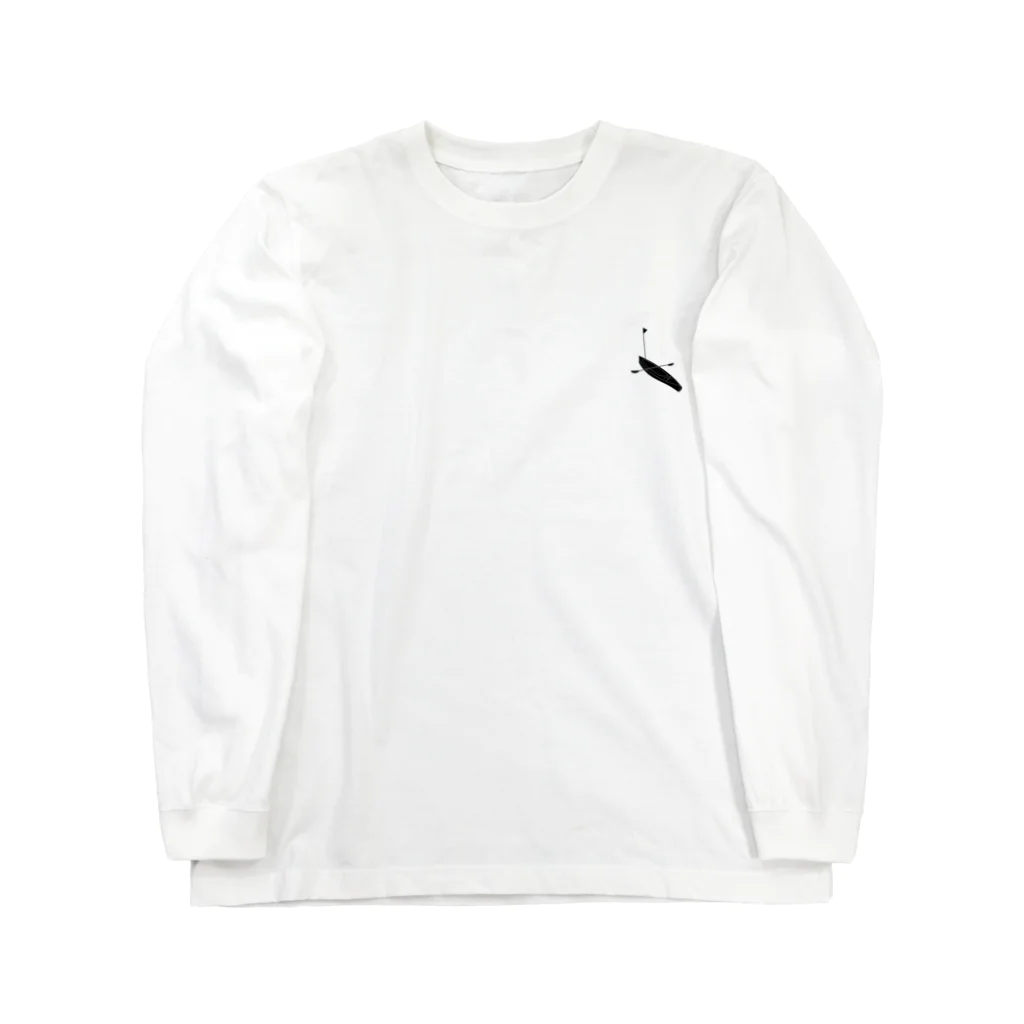 YKR-officeのシーカヤック雲形 Long Sleeve T-Shirt