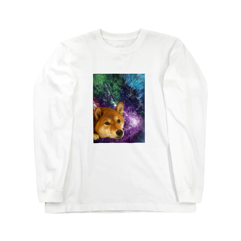 柴犬ロンのお店のうちゅうイーヌ Long Sleeve T-Shirt