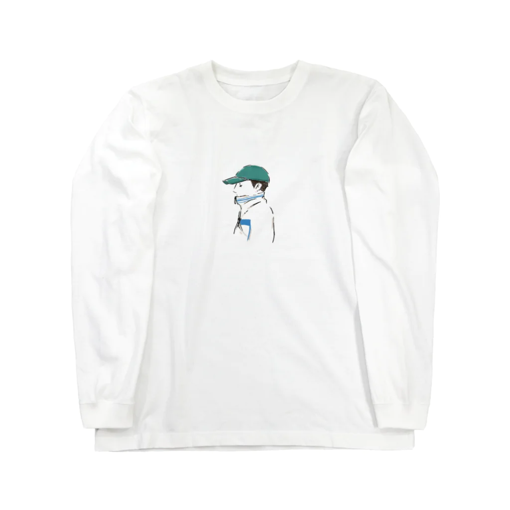 かわいい小物 kawaiikomonoの優しい色のボーイッシュ Long Sleeve T-Shirt