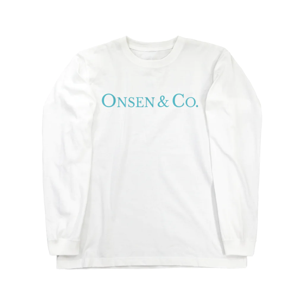 温泉グッズ@ブーさんとキリンの生活のONSEN＆CO. ロングスリーブTシャツ