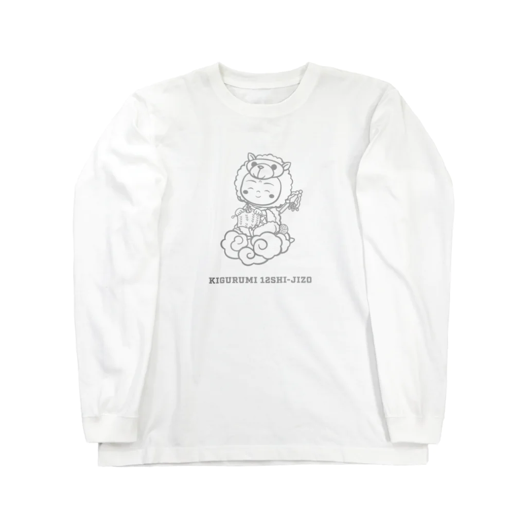 着ぐるみ地蔵 by SoReNa186の着ぐるみ 未地蔵（雲）ｰTｰ Long Sleeve T-Shirt