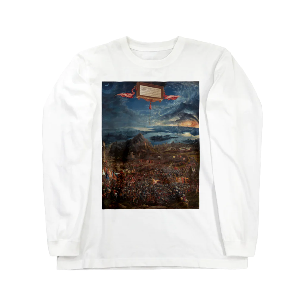 世界美術商店のアレクサンダー大王の戦い / The Battle of Alexander at Issus Long Sleeve T-Shirt