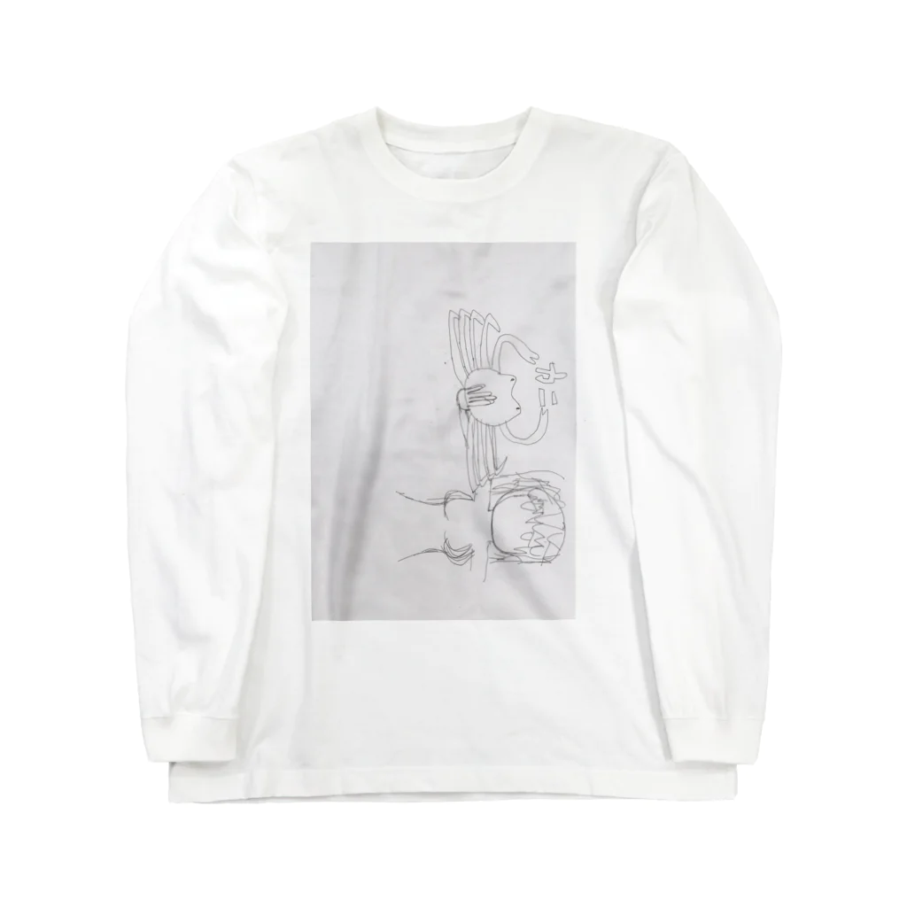 虚無ショップの蟹ガール Long Sleeve T-Shirt