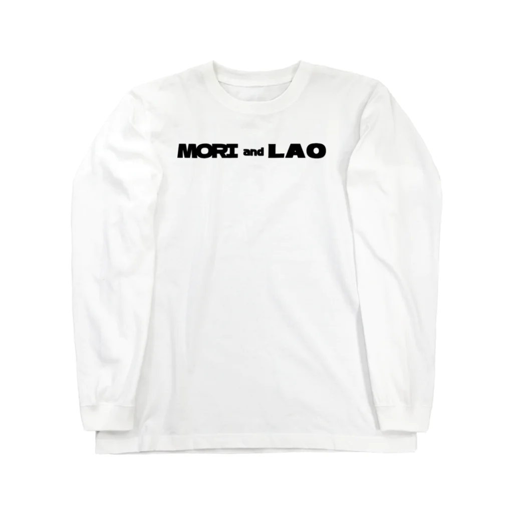 雨森守男のMORI and LAO #1 ラーメンガールズ ロングスリーブTシャツ