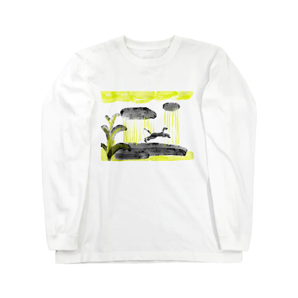 石川飴子の天気雨 Long Sleeve T-Shirt