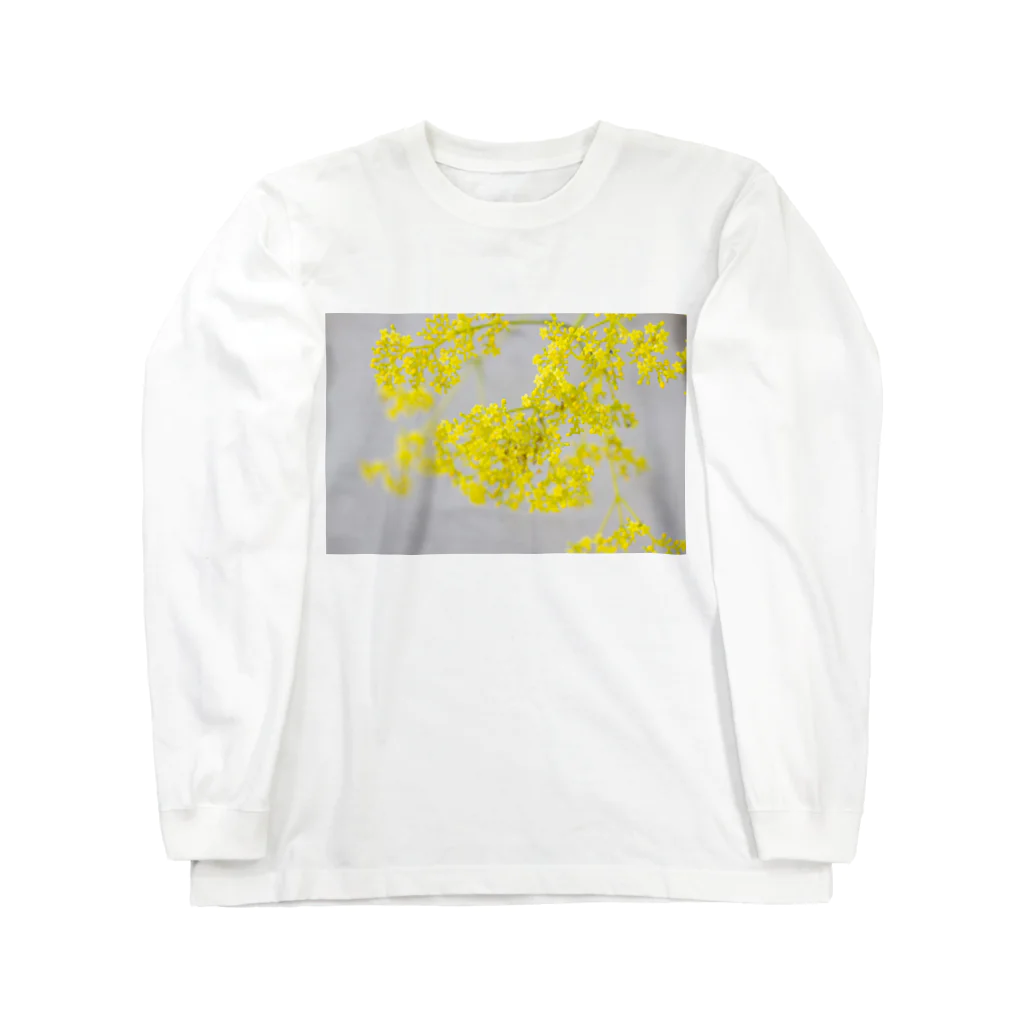 akane_art（茜音工房）の癒しの風景（オミナエシ） Long Sleeve T-Shirt