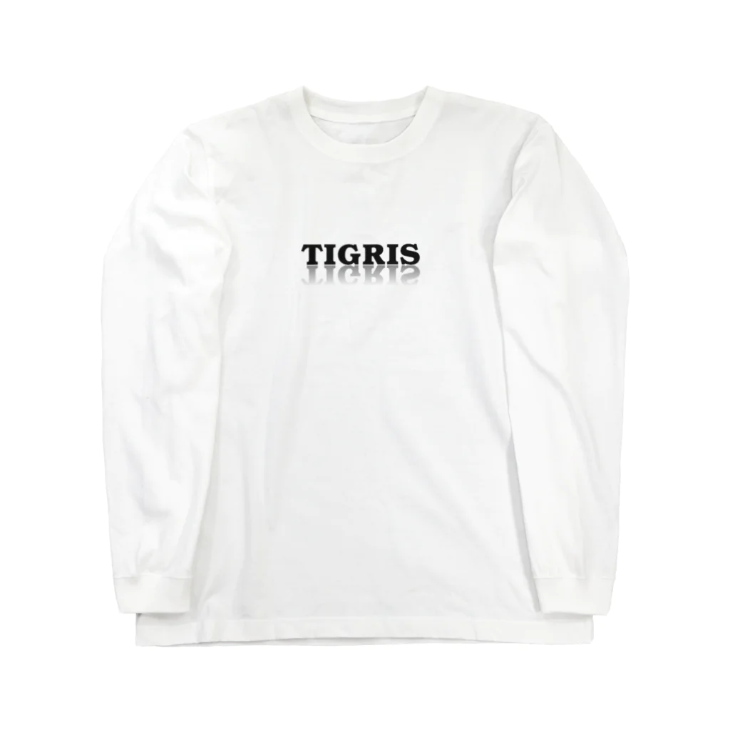 TIGRIS(ティグリス)のシンプル反射ロゴ　 Long Sleeve T-Shirt