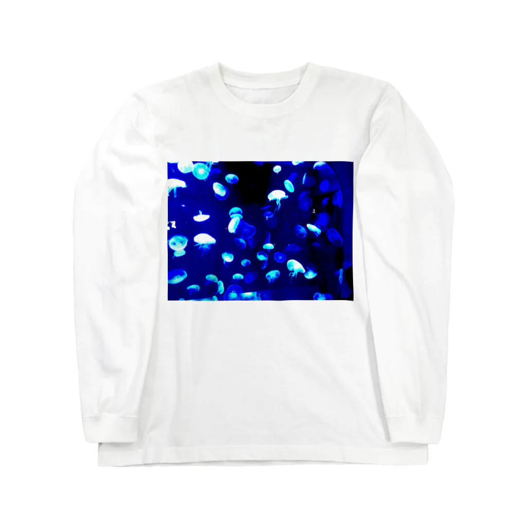 クソ雑魚陰キャパパの海月 Long Sleeve T-Shirt