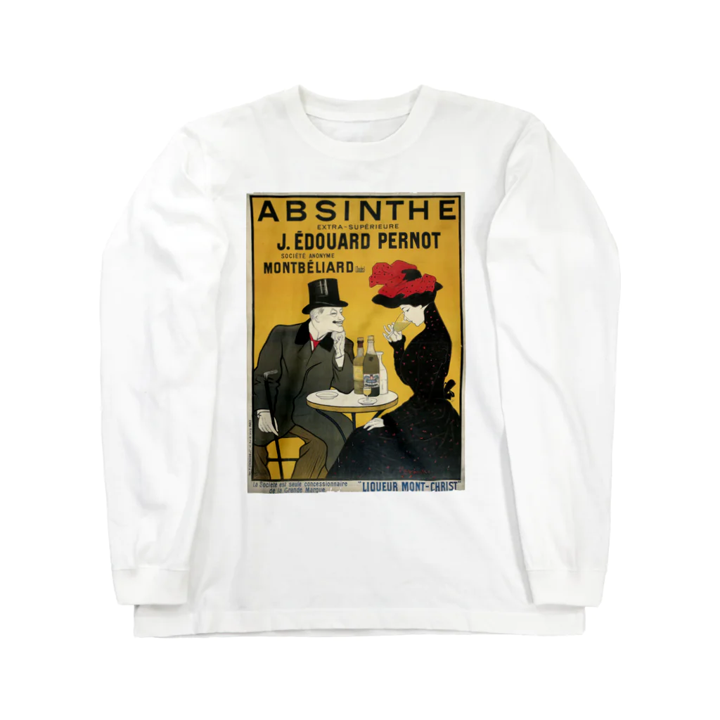 世界美術商店の超特急アブサン / Absinthe extra-supérieure J. Édouard Pernot Long Sleeve T-Shirt