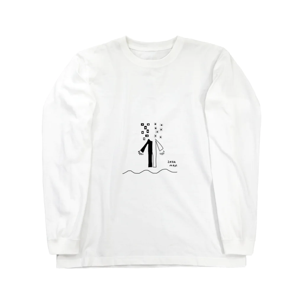 ZEKEのク/ロ Long Sleeve T-Shirt