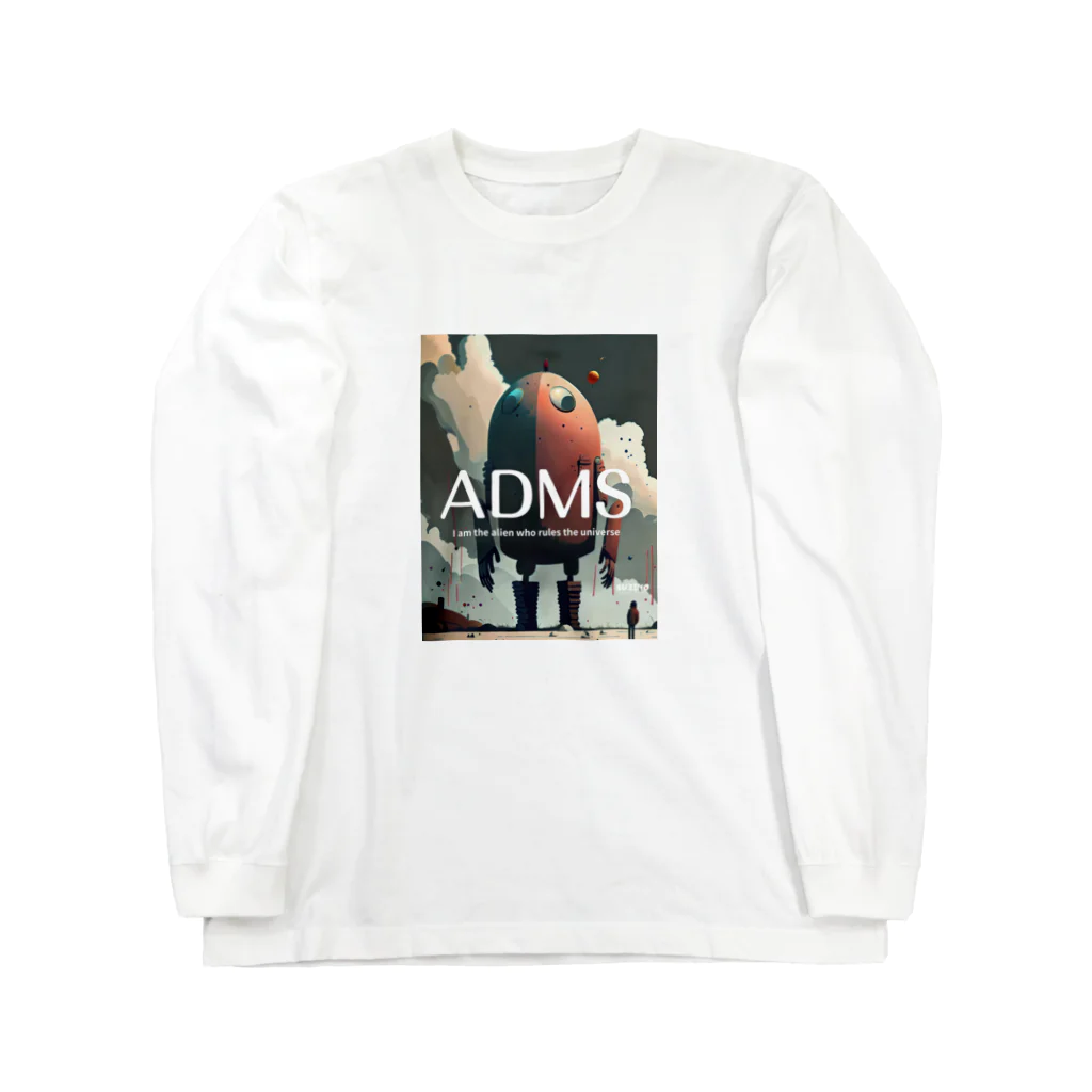 ADMS.pty.ltd.のstanding robot Long Sleeve T-Shirt