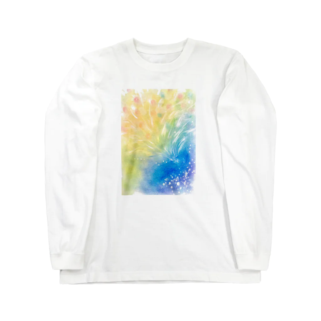 ハーモニースペース　風のみちの宙からの応援 Long Sleeve T-Shirt