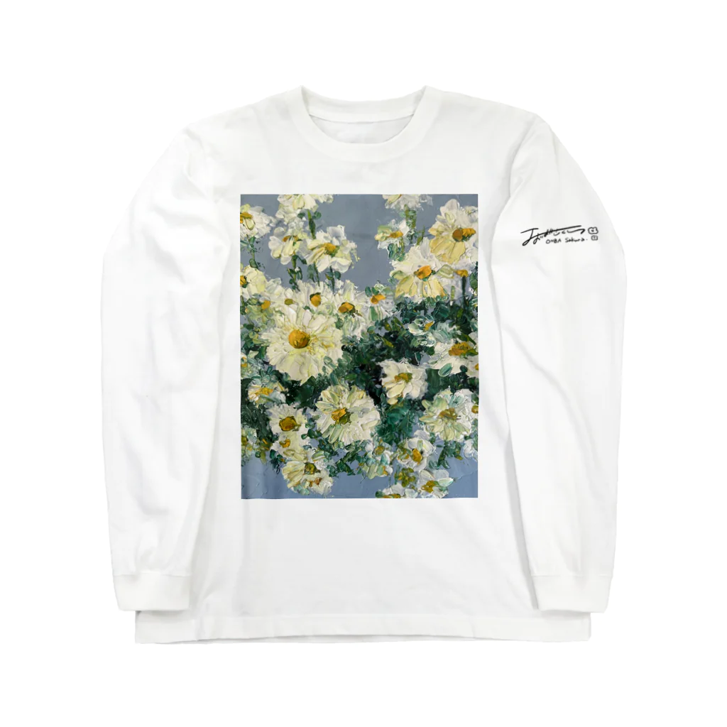 おおばさくらのgoods shopのbloom6 ロングスリーブTシャツ