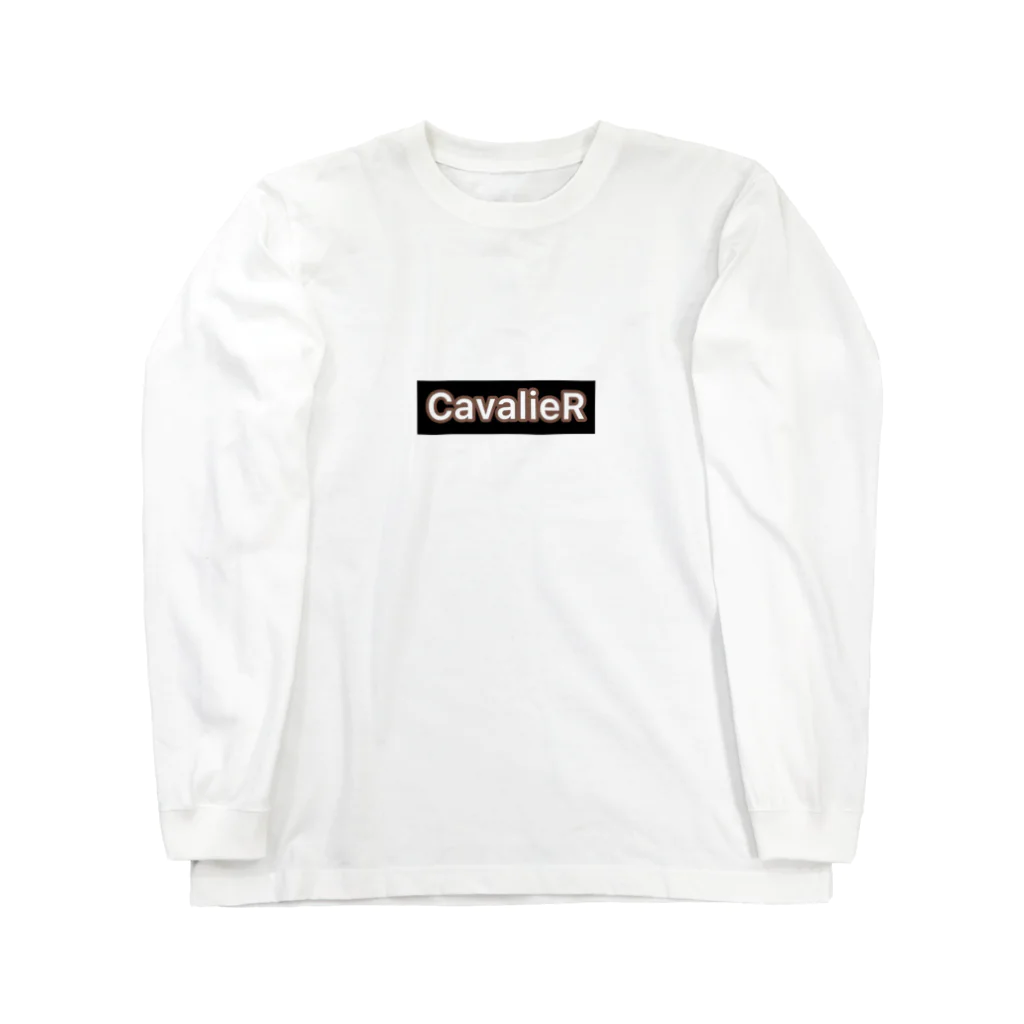 CavalieR【キャバリアール】のCavalieR ボックスロゴ (トライカラー) Long Sleeve T-Shirt