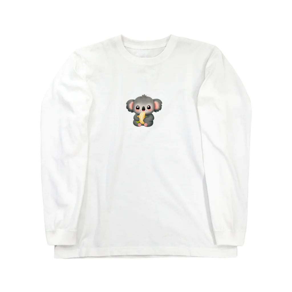 Shiba_IncのBanana & Koala（バナナ & コアラ） Long Sleeve T-Shirt