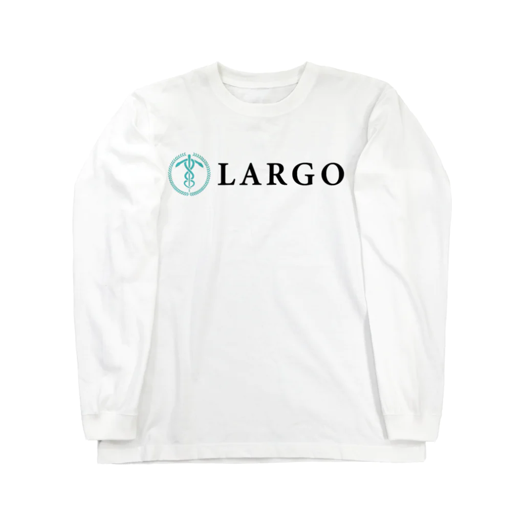 NPO法人LARGOのNPO法人LARGO 公式ロゴアイテム（横） Long Sleeve T-Shirt