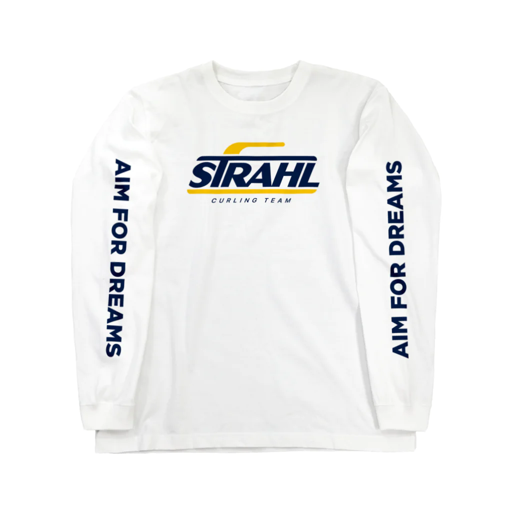 STRAHLオフィシャルグッズストアのSTRAHLロゴ Long Sleeve T-Shirt