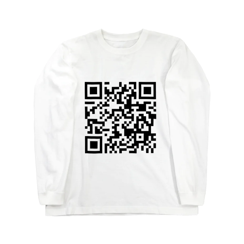 Mioenergy official shopのMioenergy’s Instagram QR Long Sleeve T-Shirt