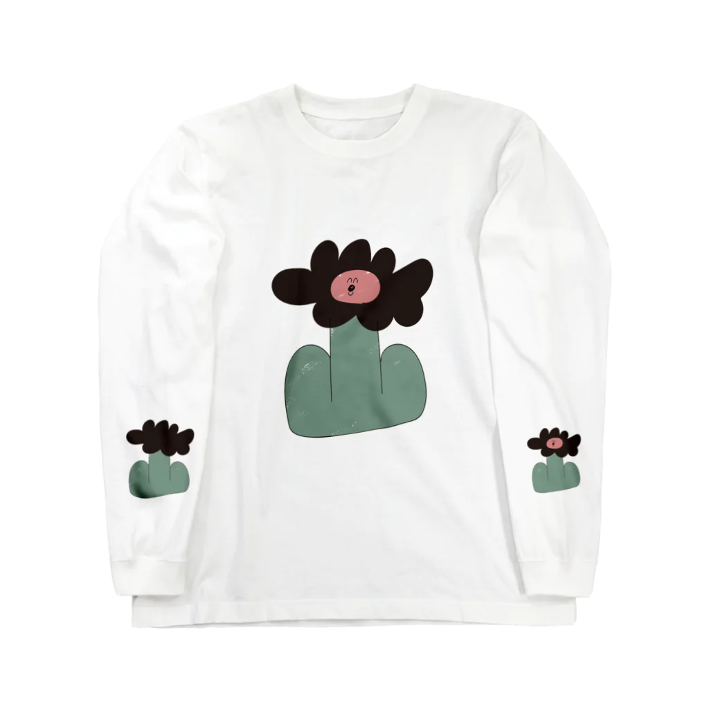 HELLO SMILYSのSMILY FLOWER ロングスリーブTシャツ