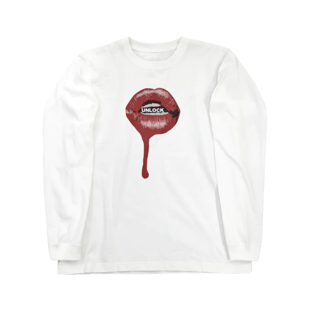 yu chijiwaのリップ Long Sleeve T-Shirt