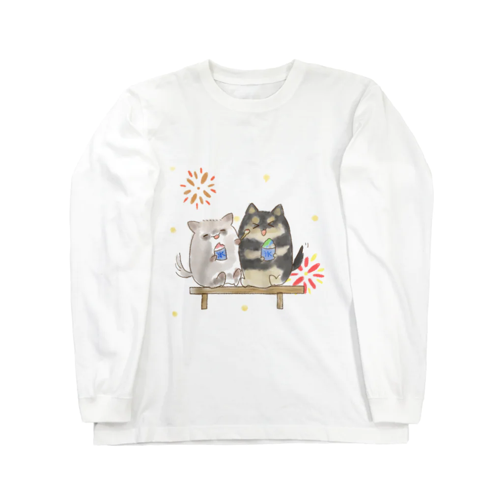 せとのお店屋さんの【斗希ちゃん&明日希ちゃん】 Long Sleeve T-Shirt