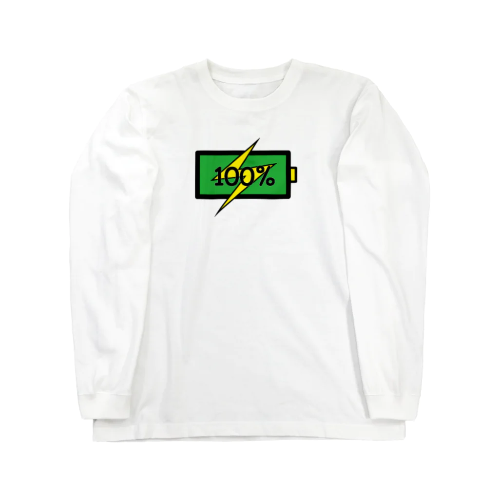 kazuya_sunの100% アイテムシリーズ Long Sleeve T-Shirt