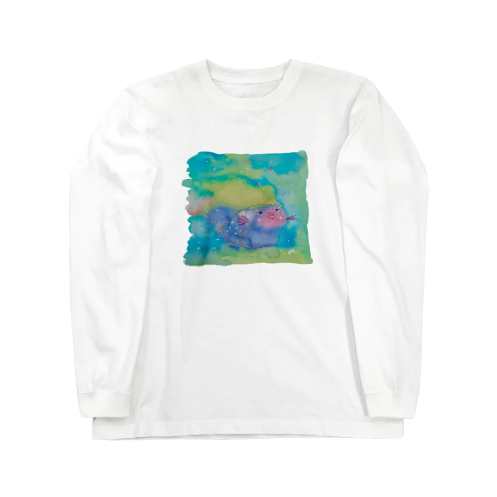 onmycolorの楽描き店のはこぷく代さん Long Sleeve T-Shirt