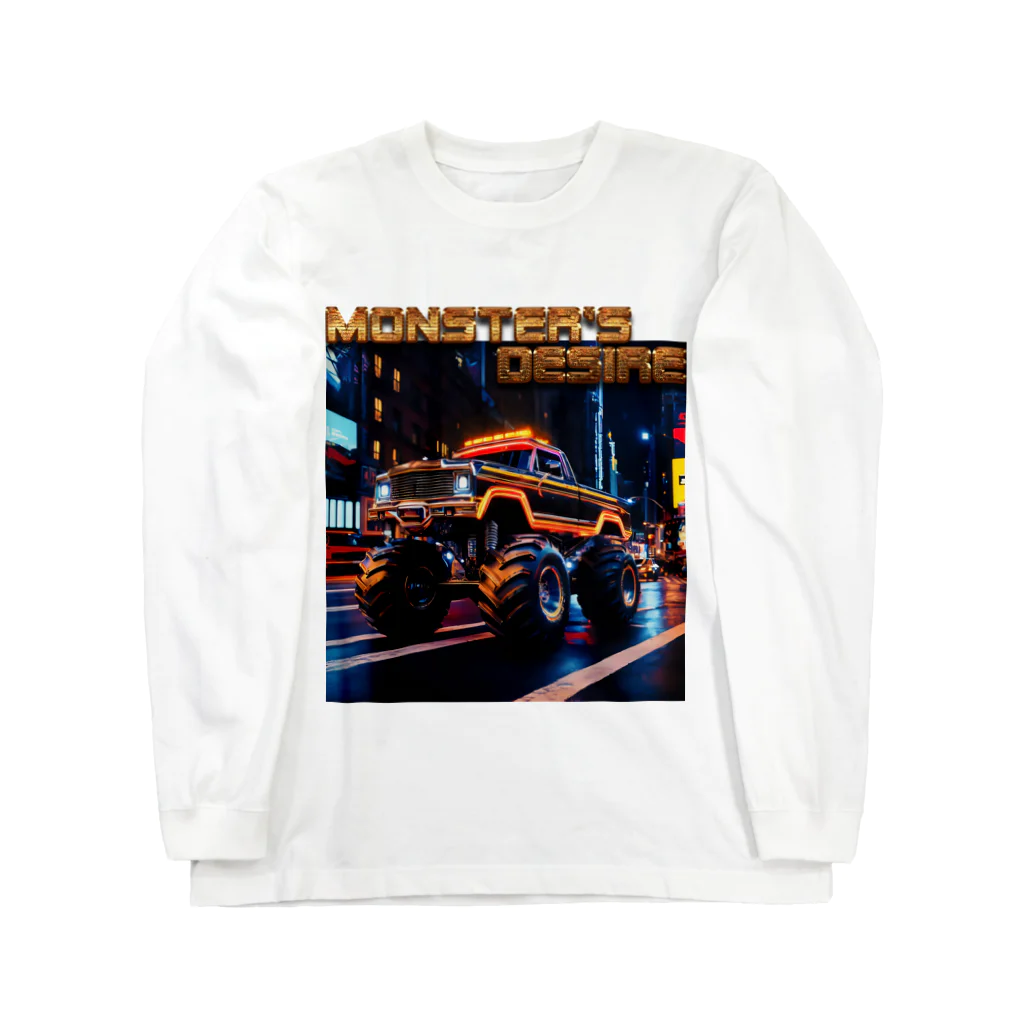 MELLOW-MELLOWのMONSTER'S DISIRE 2 Long Sleeve T-Shirt