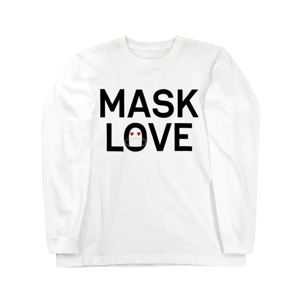 KOKI MIOTOMEのMASK LOVE （マスクラブ） ロングスリーブTシャツ