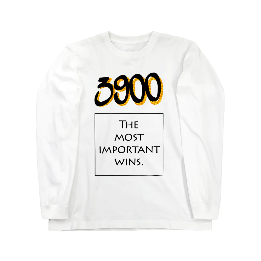 #wlmのPOINTS - 3900 Yellow Long Sleeve T-Shirt