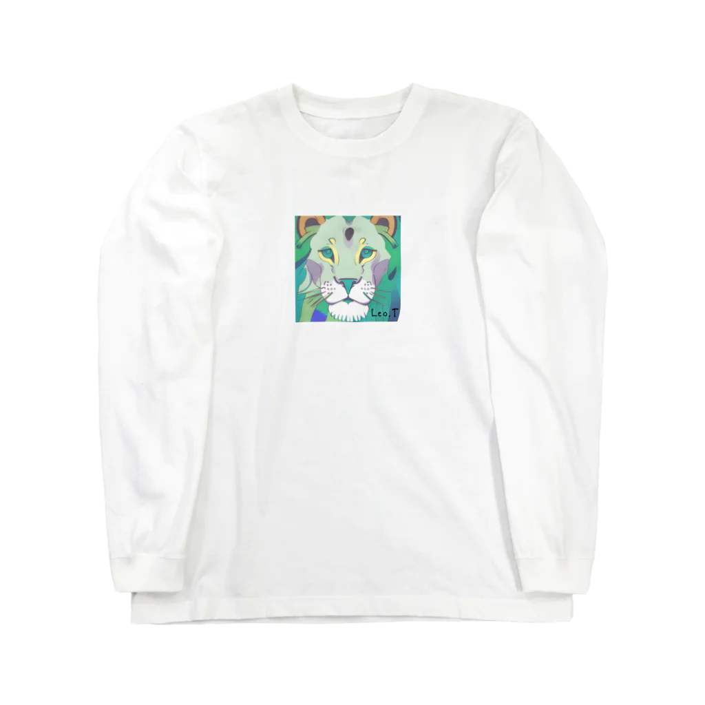 Leo.T Shopのライオンアート　Leo.T Long Sleeve T-Shirt