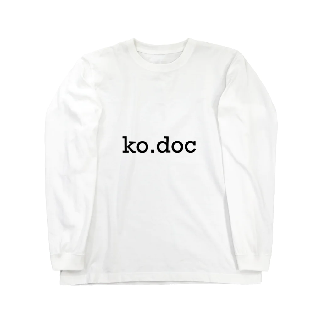 服と雑貨★ナイス屋のko.doc ロングスリーブTシャツ