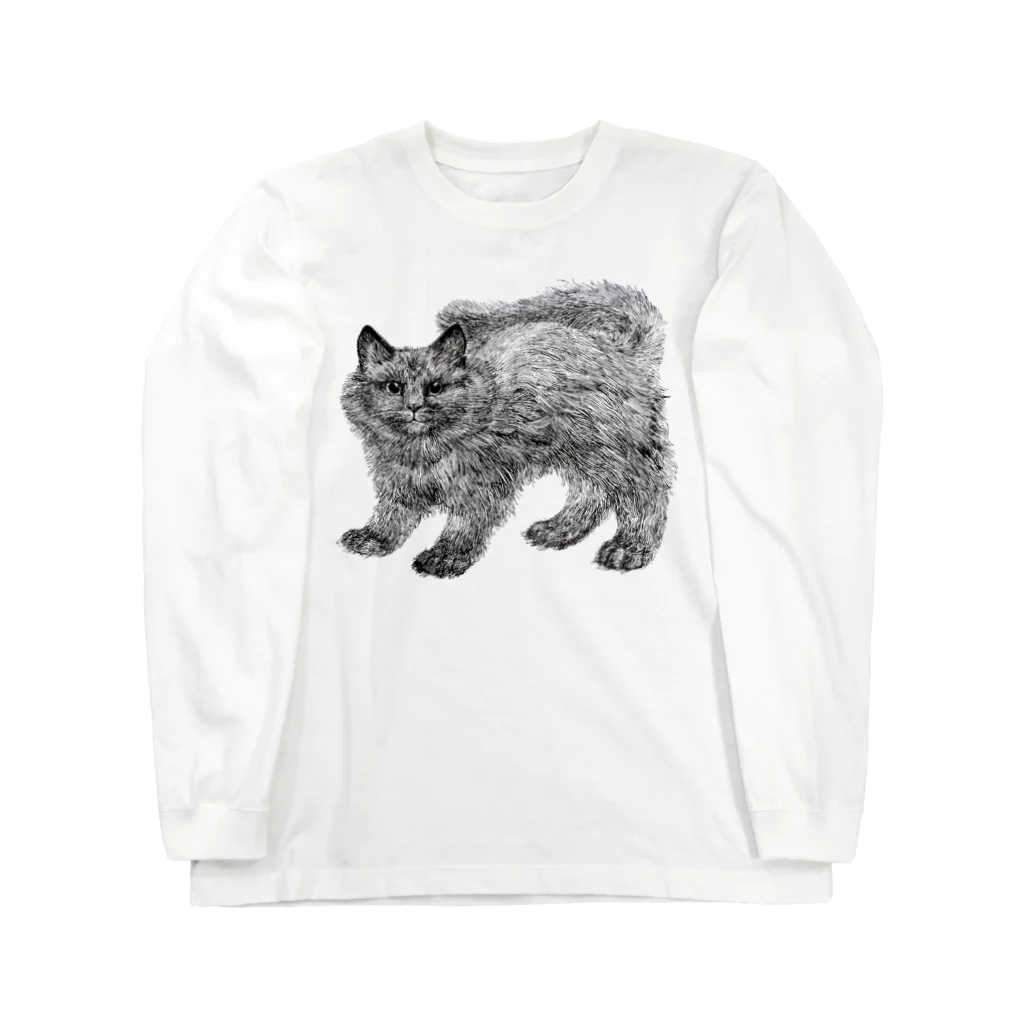 segasworksのふわふわの仔猫 Long Sleeve T-Shirt