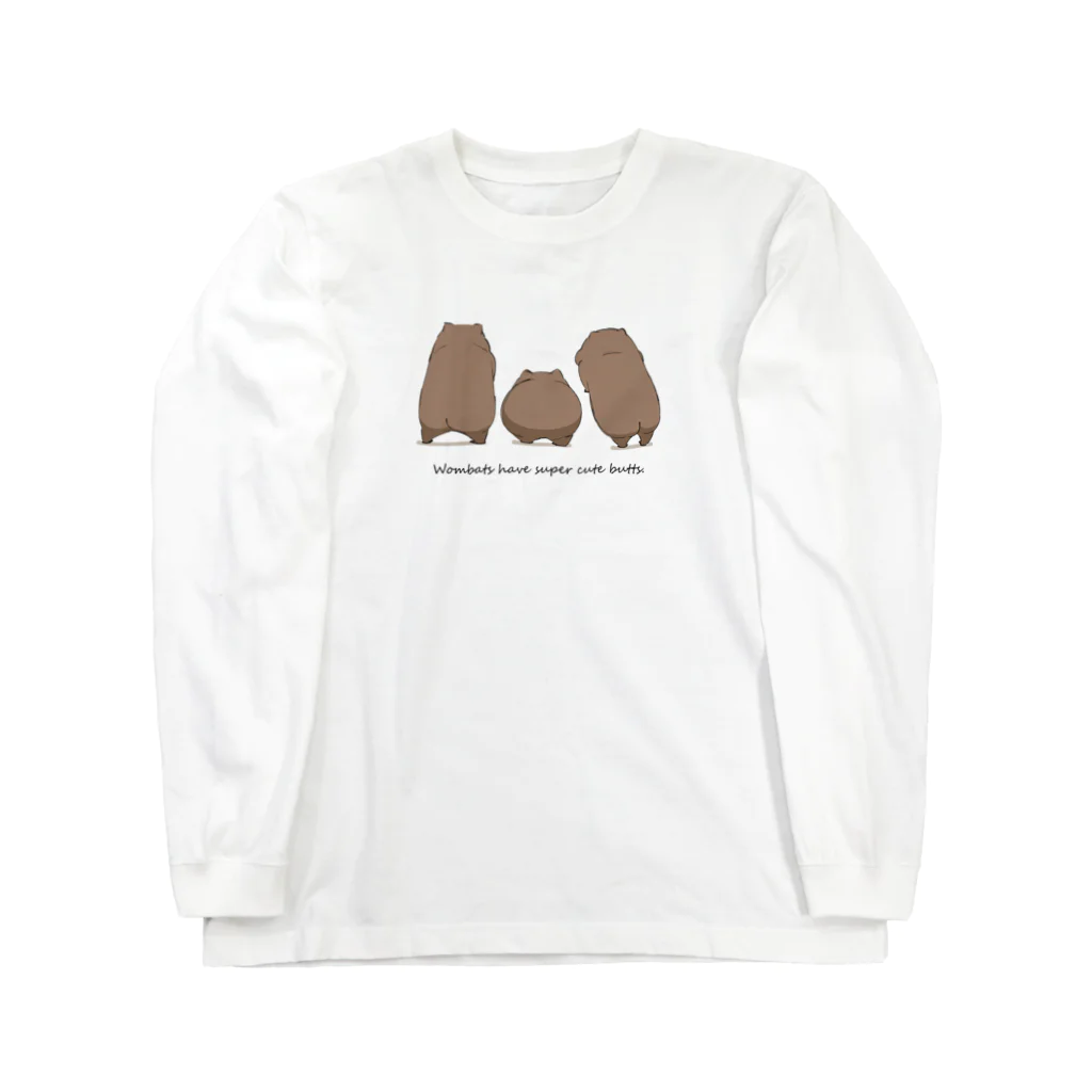 mel-wombatの【front】うぉしりーず Long Sleeve T-Shirt