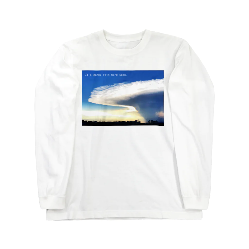 cielのかなとこ雲🍄 ロングスリーブTシャツ