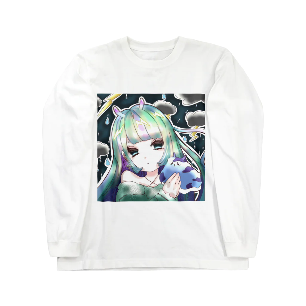 うみうしいるる🐬のうみうしいるる ロングスリーブTシャツ