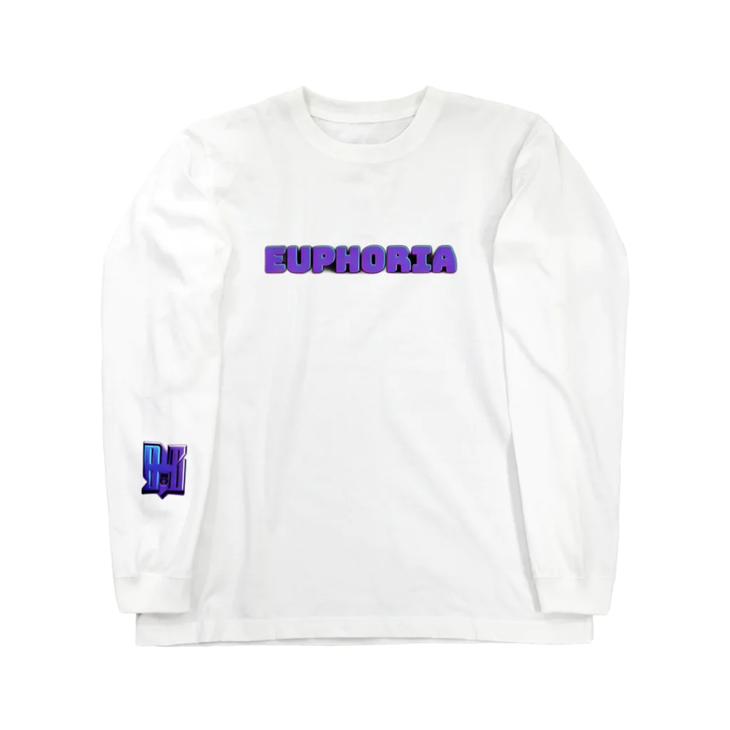 EuphoriaのEuphoria Neon Purple Long Sleeve T-Shirt