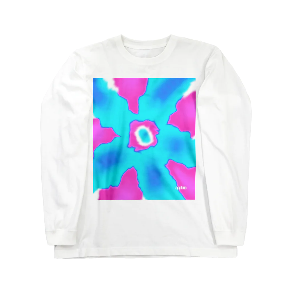 揚げたての恐竜のOPEN HAND2 Long Sleeve T-Shirt