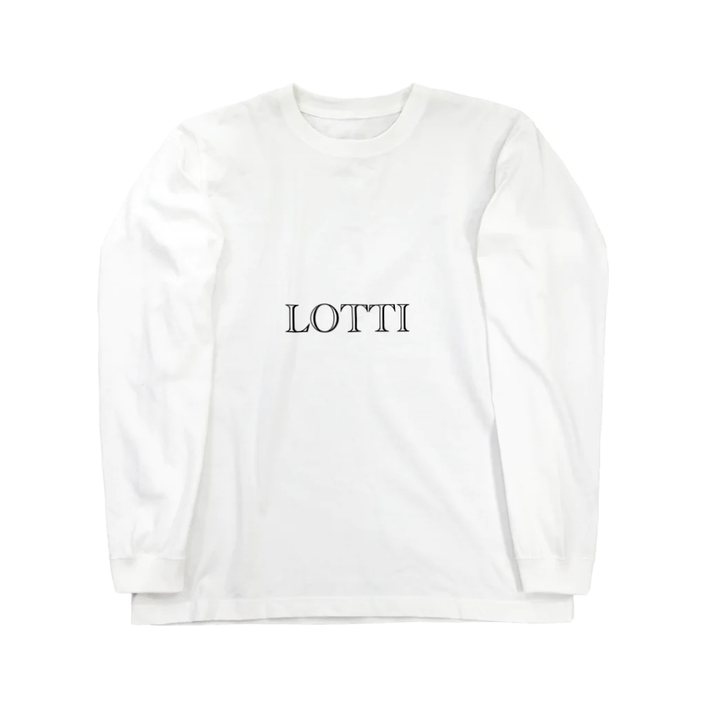 LOTTIのWHITE LOTTI ロングスリーブTシャツ