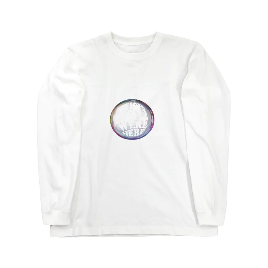 UNICORNの水晶玉のデザイン Long Sleeve T-Shirt