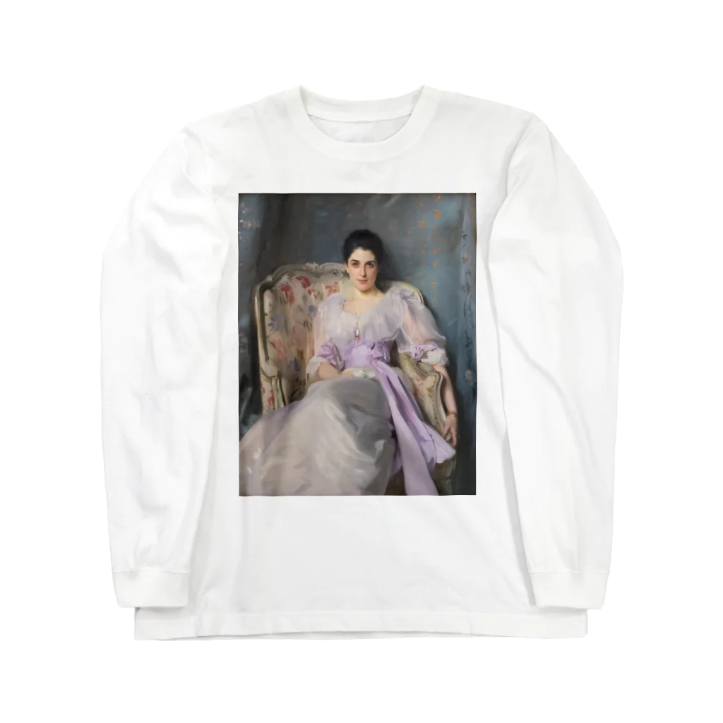 世界美術商店のロクノーのレディ・アグニュー / Lady Agnew of Lochnaw Long Sleeve T-Shirt