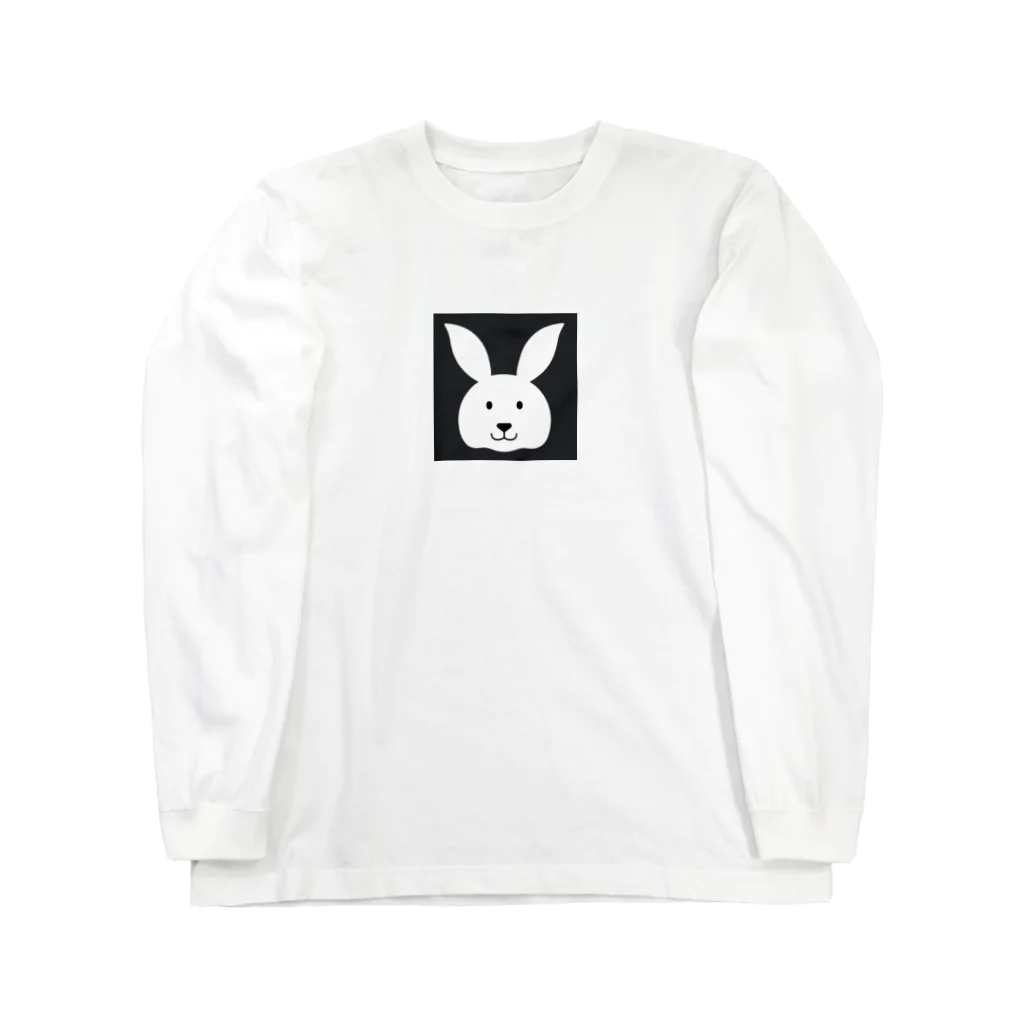 sprinter28のウサギのロゴ ロングスリーブTシャツ