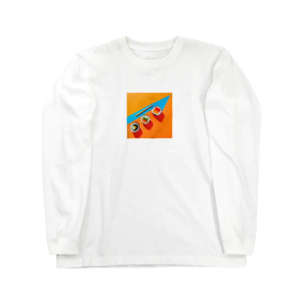 Wacchi_houseのSUSHI ロングスリーブTシャツ