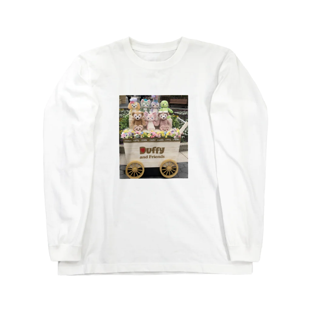 ともきちStoreのダッフィフレンズ Long Sleeve T-Shirt