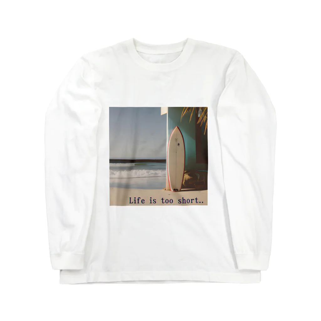 bonds-tのLife is too short Long Sleeve T-Shirt